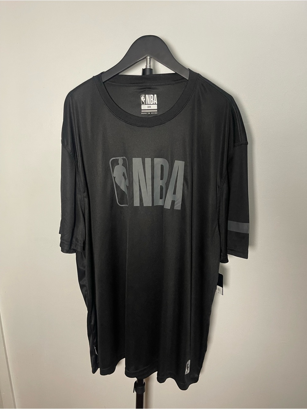 NBA Black Oversized Shooting Shirt Jersey 3X NWT